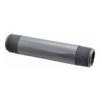 1 1/2 inch NPT x 10 inch length schedule 40 TBE Black