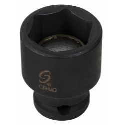 Sunex 1/4" Drive Magnetic Impact Socket, 6-Point 13mm (813MMG)