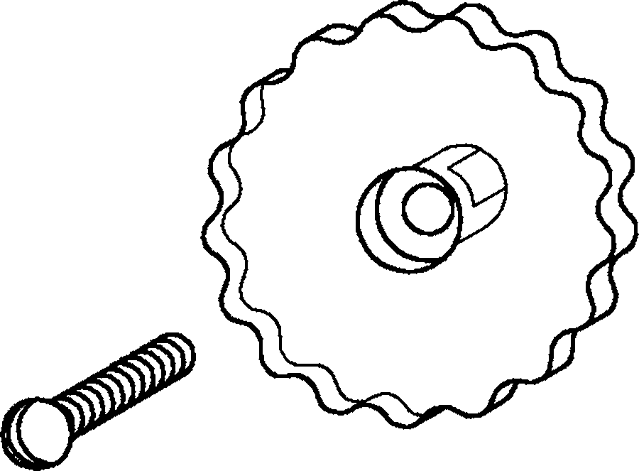 Johnson Controls T-4002-5012 Adjusting Knob Kit Thermostat Prov External Set Point Adjus