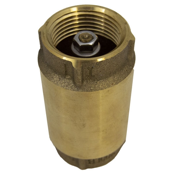 1" Brass Check Valve, Lead Free (17YBCV100NL)