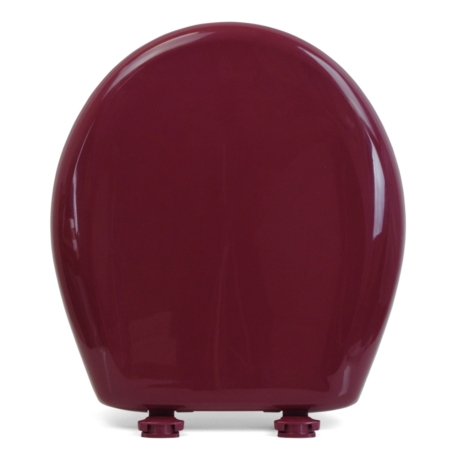 Bemis 200SLOWT (Ruby) Premium Plastic Soft-Close Round Toilet Seat