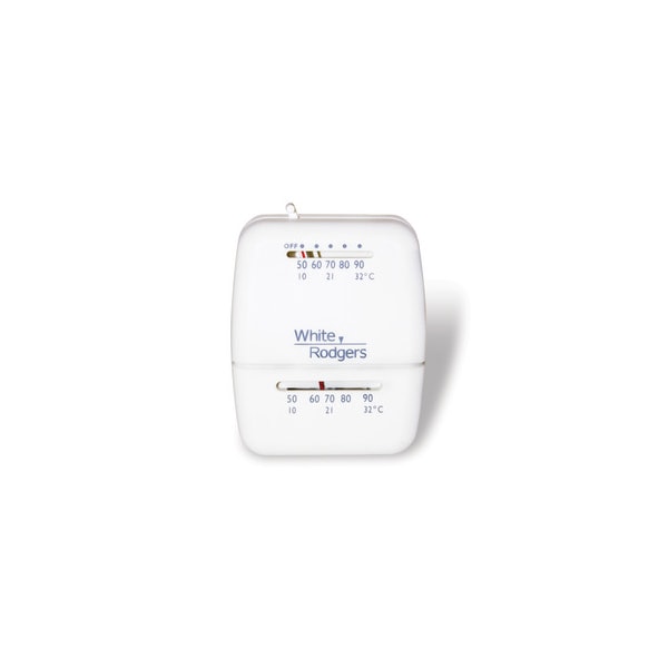 White-Rodgers 1C20-101 30 VAC 50/60 Hz 1-Heat 1-Stage Mechanical Thermostat