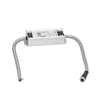 LED2WORK Switching power supply, IP67, M12 connector/bare cable ends - 60W, 24V DC