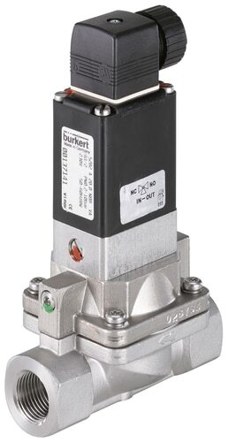 Solenoid Valve G1/2'' NO Stainless steel EPDM 0.2-16bar/3-232psi 230VAC Anti-Waterhammer 5282 226614
