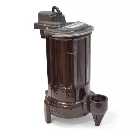Manual Sump/Effluent Pump, 35' cord, 1/2 HP, 115V