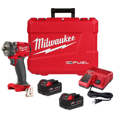Milwaukee 2855P-22R M18 1/2 Compact Impact Wrench Kit