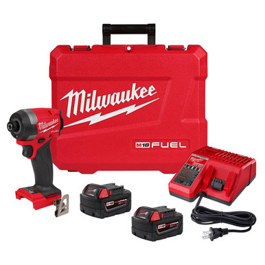 Milwaukee 2953-22 M18 FUEL 1/4 in Hex Impact Driver Kit