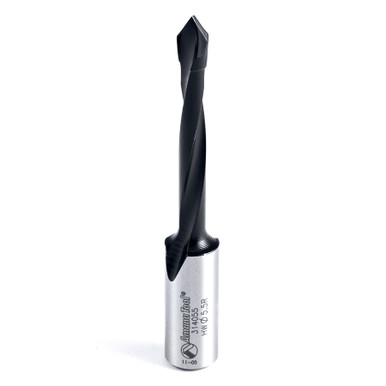 Opens dialog Amana 314055 Carbide Tipped Through-Hole Boring Bit R/H 5.5mm D x 70mm Long x 10mm Shank