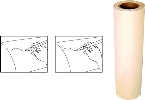 RBL Products 371 12" X 24' Roll Tracing - Masking Paper Roll