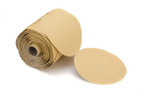 Mirka Abrasives 23-314-150 5" Gold PSA Linkroll P150