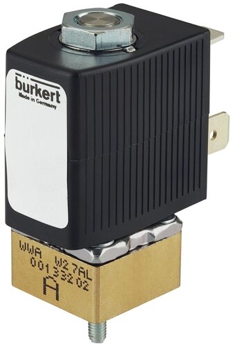 Solenoid Valve 20x20 mm SFB flange NC Brass FKM 0-4.5bar/65psi 24VDC Vacuum 6011 351483