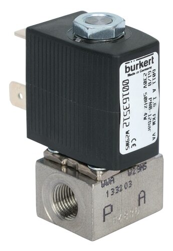 Solenoid Valve NPT 1/8'' NC Stainless steel EPDM 0-6bar/87psi 12VDC 6011 298842
