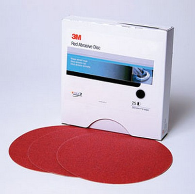 3M 6" P500 Stikit Red Abrasive Disc (1107)
