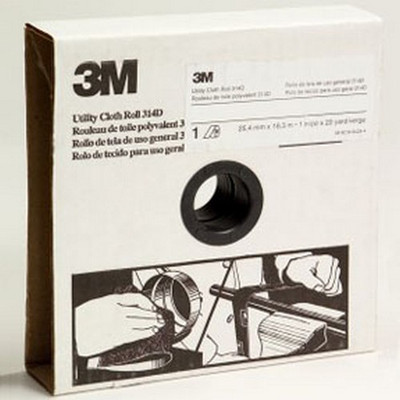 3M 1" X 20 Yard P180 Utility Cloth Roll 314D (19779)