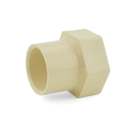 1" CTS CPVC Female Adapter w/ Gasket (Socket x FIP)