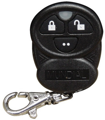 Omega 433-01B Replacement Transmitter For Mundial-3 3 Button Black