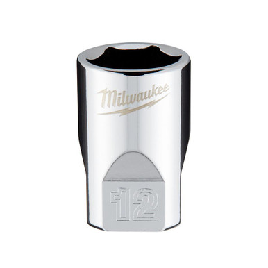 Milwaukee 45-34-9038 1/4 Drive 12mm 6 Point Socket