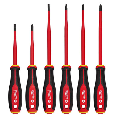 Milwaukee 48-22-2206 6pc 1000V Insulated Slim Tip Set