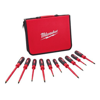 Milwaukee 48-22-2210 10 PC 1000V Insulated Screwdriver Set w/ EVA Case