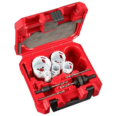 Milwaukee 49-22-3079 9pc Hole Dozer W/ Carbide Teeth Kit