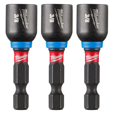 Milwaukee 49-66-4525 3/8 x 1-7/8 Magnetic Nut Driver 3pk