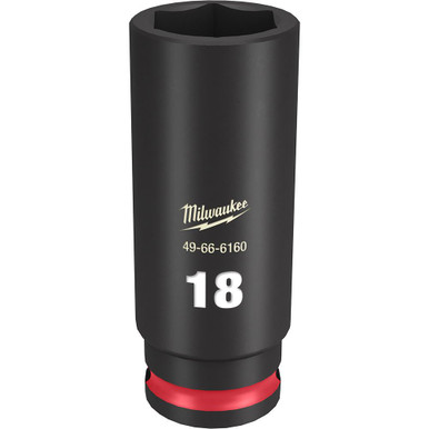 Milwaukee 49-66-6160 Impact 3/8 Drive 18mm Deep Socket