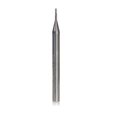 Opens dialog Amana 51754 Mini Spiral for Steel, Stainless Steel & Composites, AlTiN Coated 0.015 Radius x 0.030