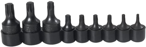 Combination Drive Torx Bit Socket 9 Pieces Sets 4752W