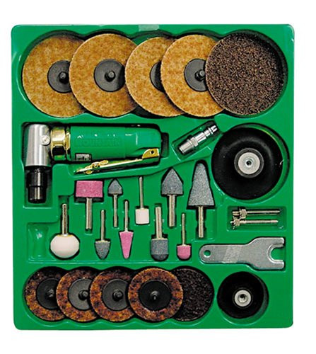 Mountain 90 Angle 1/4" Die Grinder and Surface Prep Kit MTN7310