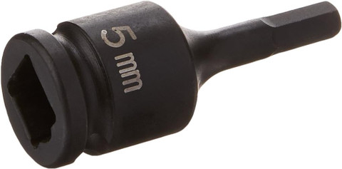 Grey Pneumatic 3/8" Drive x 5mm Hex Driver Socket (1905M)