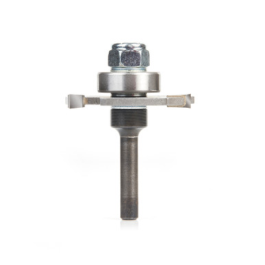 Opens dialog Amana 53408 Slotting Cutter Assembly 3 Wing x 1-7/8 D x 3/16 CH x 1/4" Shank Router Bit