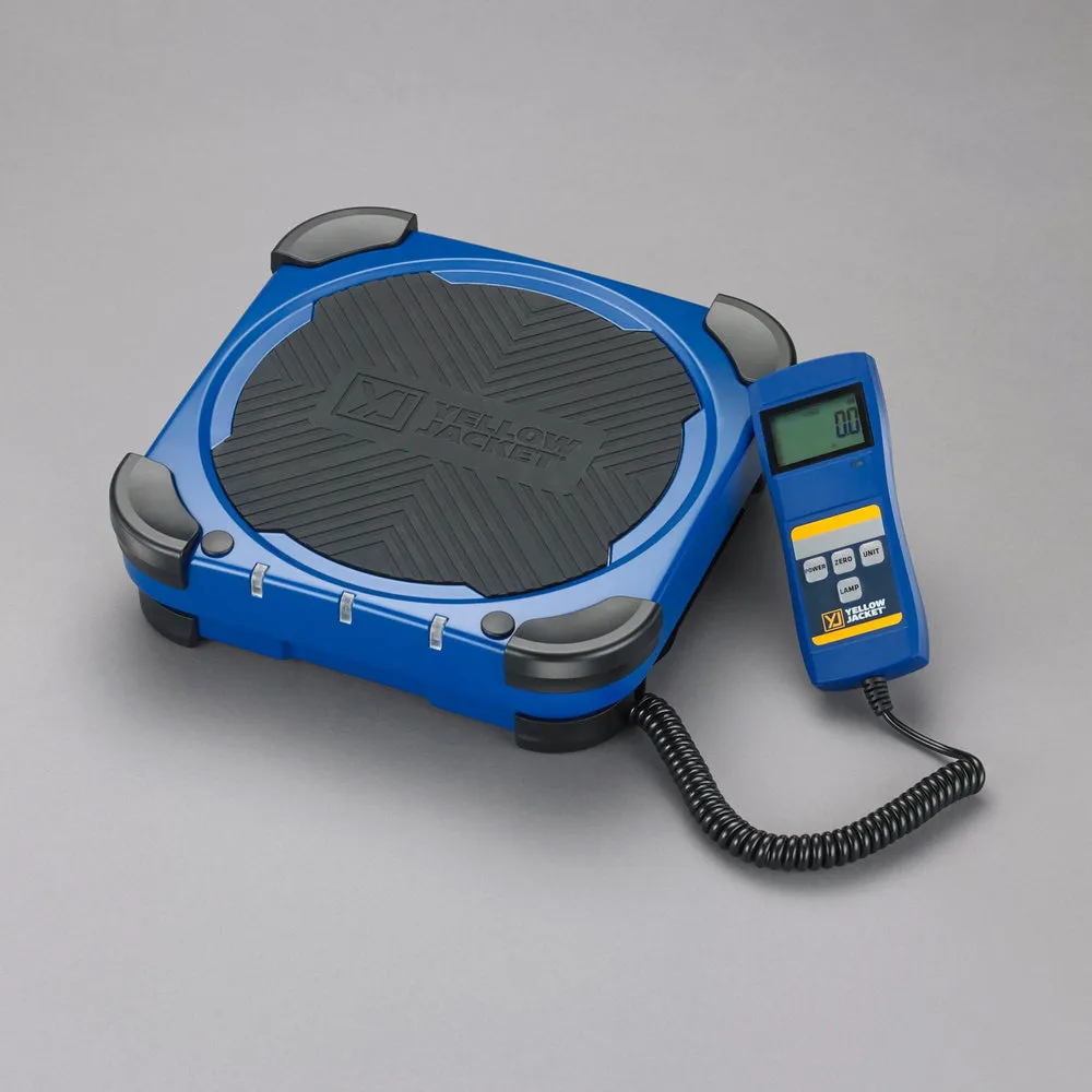 Yellow Jacket 68862 220 lb Digital Compact Charging Scale – with Bag