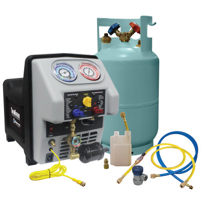 Mastercool 69360 Twin Turbo Recovery With Oil Filter Module And Dryer