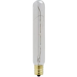 Tubular Light Bulb, Clear, 20-Watts