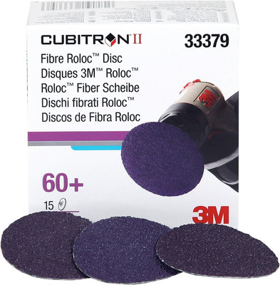 3M 2" 60+Grit Cubitron II Roloc Fibre Disc 786C (33379)