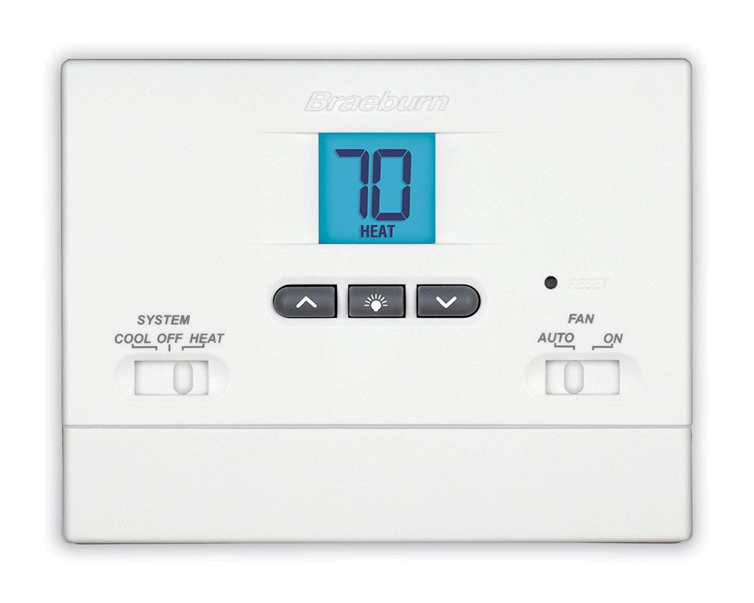 Braeburn 1000NC Thermostat Value Non-Programmable 1H/1C