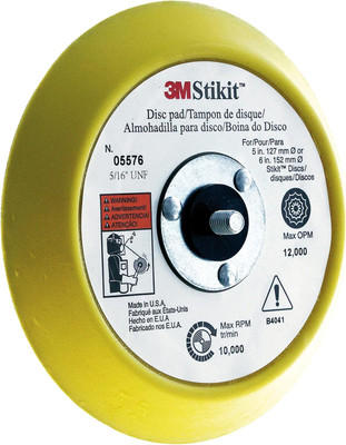 3M 6" X 3/4" X 5/16" Stikit Disc Pad (05576)