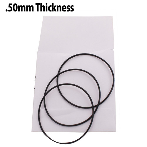 Watch Gasket Waterproof .50mm Thickness O-Ring Gaskets
