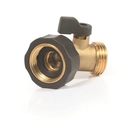 Camco Brass Water Shut Off Valve – 45 Degree