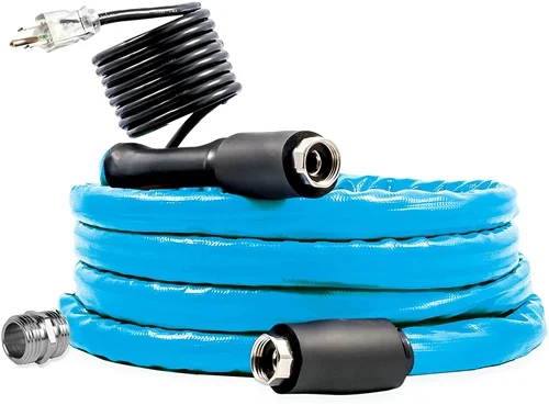 Camco Cold Weather Heated Drinking Water Hose – 12 Ft