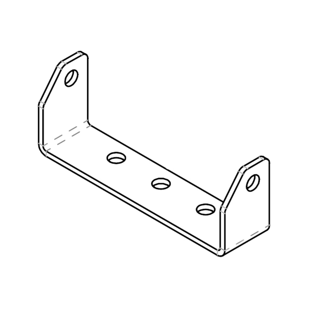 All-O-Matic Overhead Track End Bracket For OH-200DC and OH-200AC | ALL-EBT-200