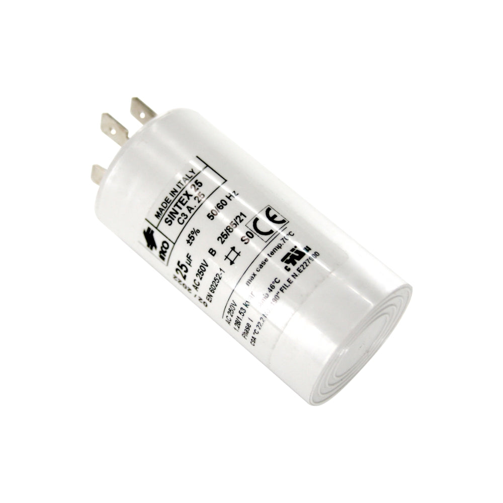 BFT 25µF 240V UL Capacitor Kit for 120V Lux/Subs Operator | BFT-I100216-10001