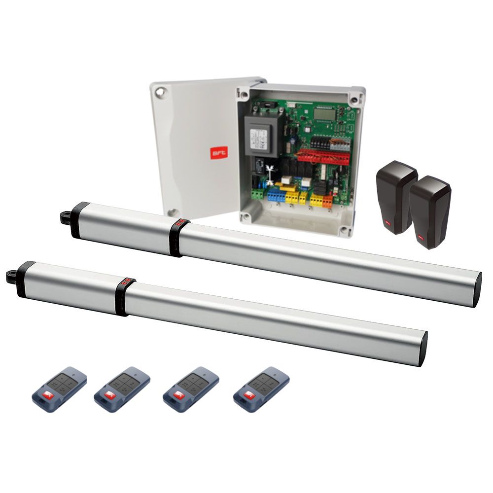 BFT LUX R 2B SN2 Dual Swing Gate Operator Kit | BFT-LUX2BR-D-PROMO