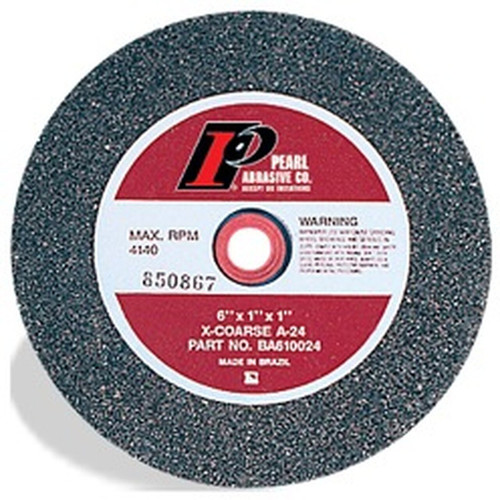AO Bench Grinding Wheels for Metal, 12" x 2" x 1-1/4", Type 1 Shape A24