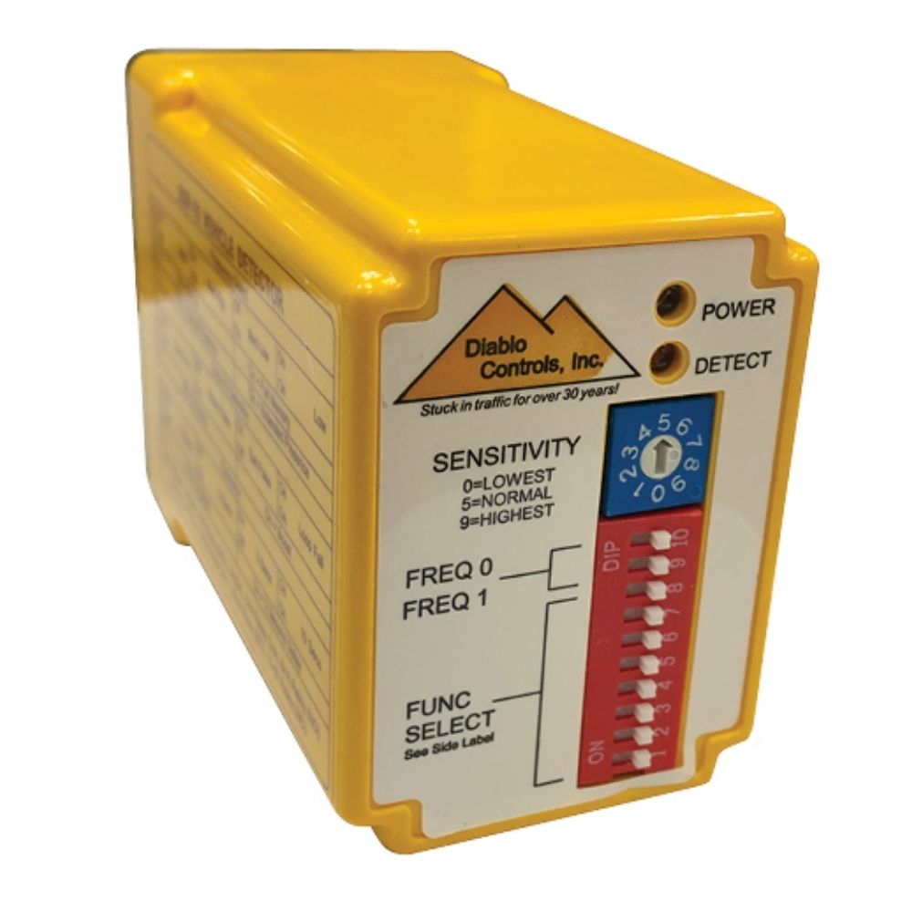 Diablo Loop Detector, 10-30 VAC OR VDC, Compact W/ Std 11 Pin Connector | DIA-DSP10-LV