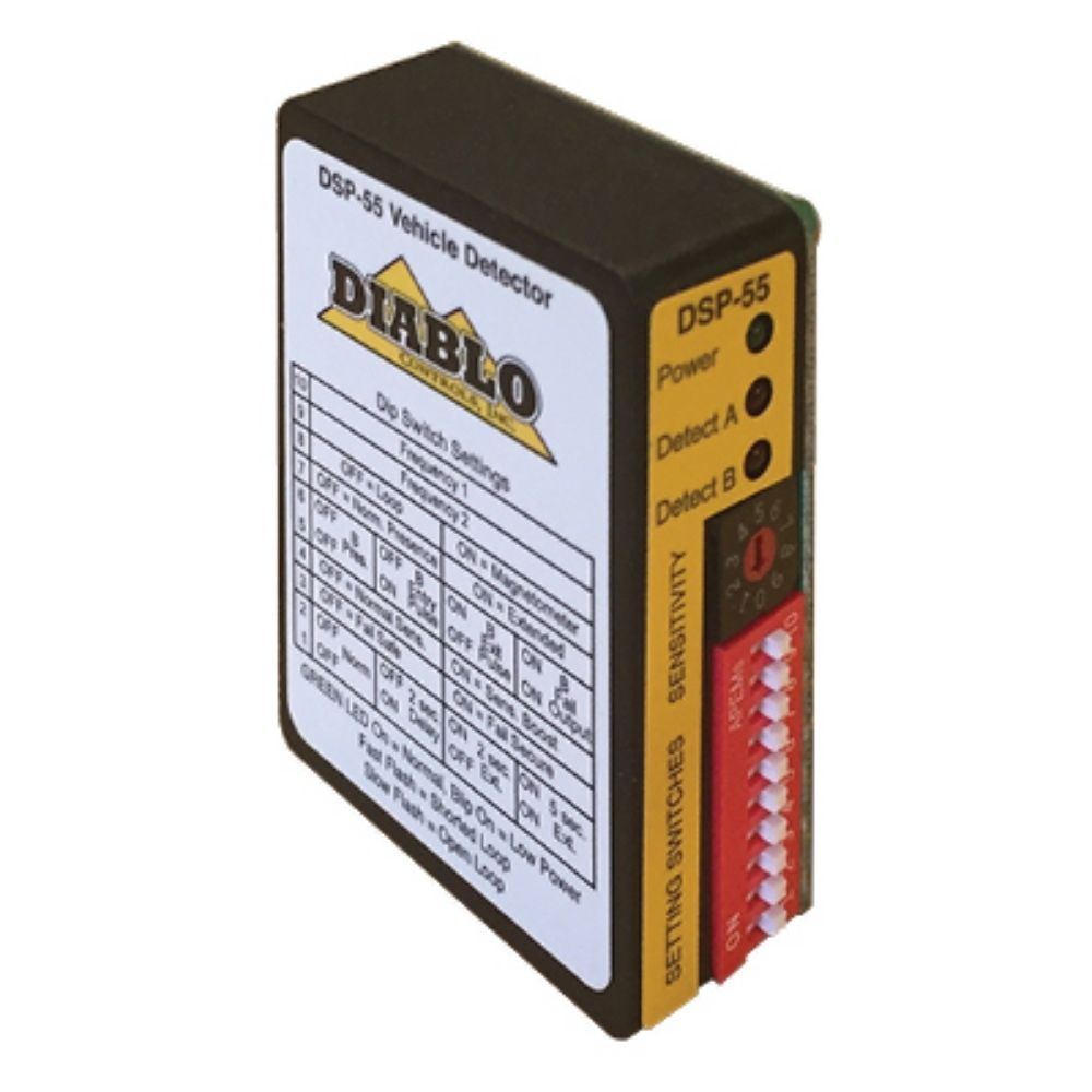 Diablo Loop Detector 10-30 VAC or VDC (Two Output) | DIA-DSP-55