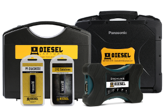 Universal Diesel Truck Diagnostic Tool & Scanner Laptop Kit