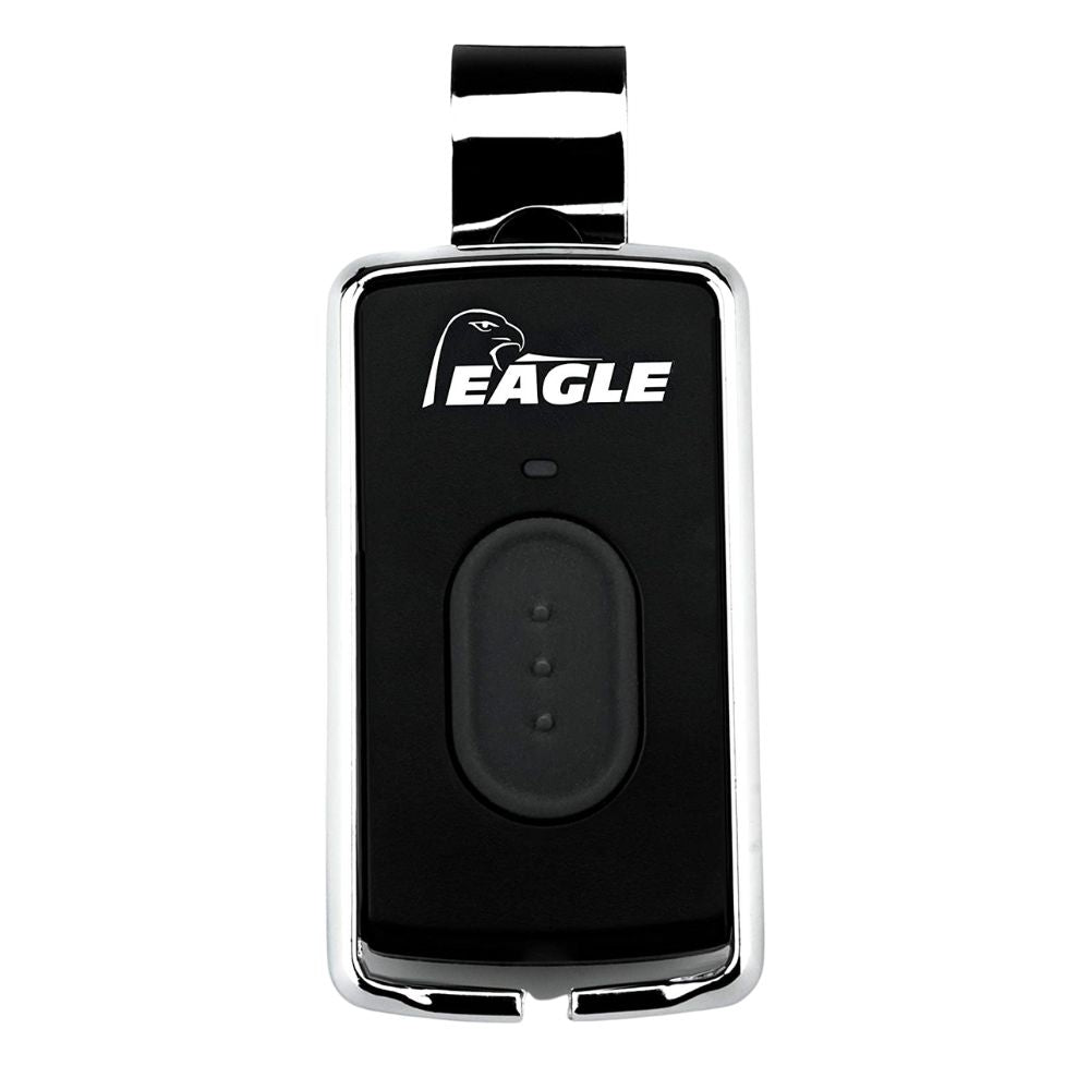 Eagle Access Control 1 Button Chrome Series Visor Transmitter | EAC-EG642