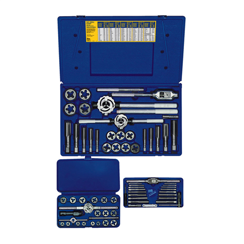 Hanson 97312 66 PIece Metric Tap and Hex Die Set