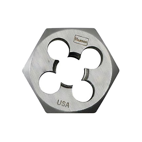 Hanson 9740 High Carbon Steel Hexagon 1" Across Flat Die 10mm-1.50